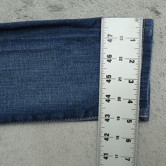 Adriano Goldschmied AG Women's 26R Low-Rise Legging Ankle 28" Inseam Distressed - Picture 4 of 15